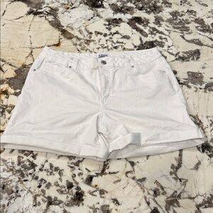 d. jeans Classic White Shorts